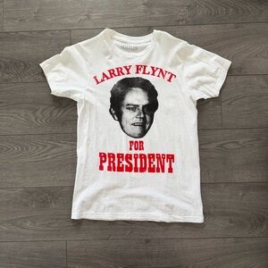 HUSTLER magazine Larry Flynt for President shirt size Small